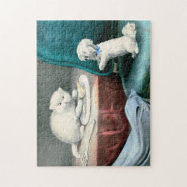 Goede kleine Fido en ondeugende Kittie, 1893 Legpuzzel