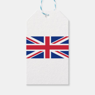 Goede kleur Britse vlag "Union Jack" Cadeaulabel