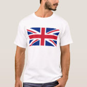 Goede kleur Britse vlag "Union Jack" T-shirt (Voorkant)