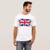 Goede kleur Britse vlag "Union Jack" T-shirt (Voorkant volledig)