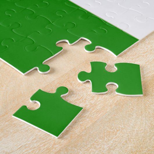 Goede kleur Indische vlag "Tiranga" Legpuzzel (Zijkant)