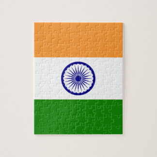 Goede kleur Indische vlag "Tiranga" Legpuzzel