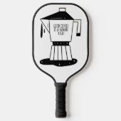 Goede Koffie Is Een Mensenrecht Pickleball Paddle (Voorkant)