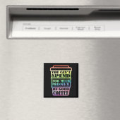 Goede koffie regenboog magneet (Insitu (Vaatwasser))