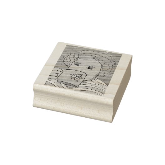 Goede Kop Koffie Rubberstempel (Stempel)