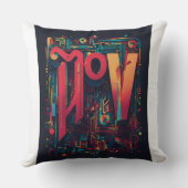 Goede kunst kussen (Achterkant)