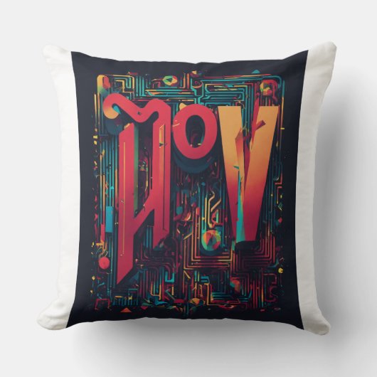 Goede kunst kussen (Voorkant)