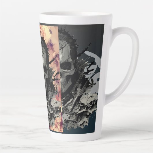 Goede kunst. latte mok (Rechts)