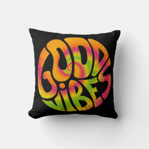 Goede kwabben citeren. Psypsychedelic surreal font Kussen
