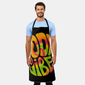 Goede kwabben citeren. Psypsychedelic surreal font Schort (Gedragen)