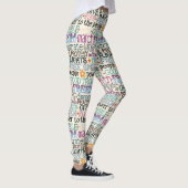 goede last typografie leggings (Rechts)