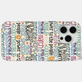 goede lastige typografie Case-Mate iPhone case (Achterkant (horizontaal))