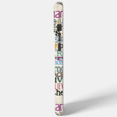 goede lastige typografie Case-Mate iPhone case (Achterkant / Links)