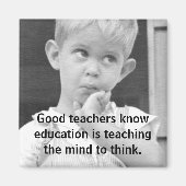 Goede leraren magneet (Voorkant)