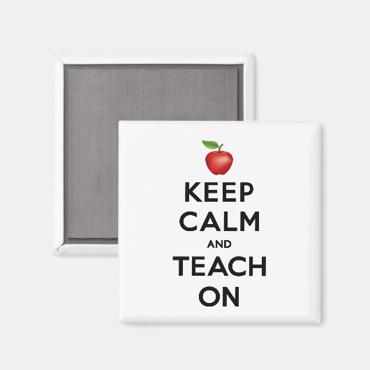 Goede leraren zijn magnetisch magneet (Voorkant / Achterkant)