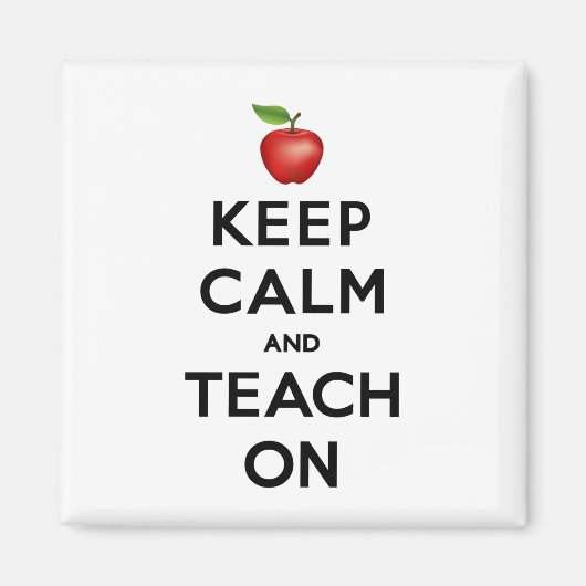 Goede leraren zijn magnetisch magneet (Voorkant)