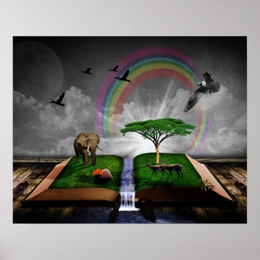 GOEDE LEZENDE POSTERS: leeswonderen Poster (Voorkant)