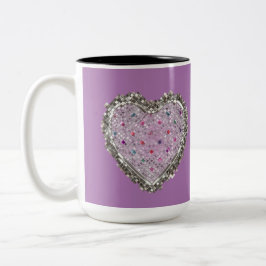 Goede Liefdes Charme Tweekleurige Koffiemok