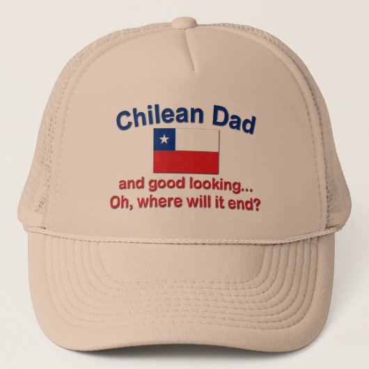 Goede Lkg Chileense vader Trucker Pet (Voorkant)