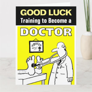 Goede Luck Training om dokter te worden Kaart