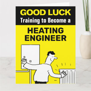 Goede Luck Training om een Heating Engineer te wor Kaart