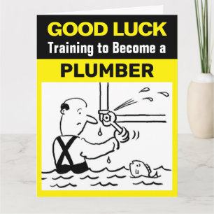 Goede Luck Training om Plumber te worden Kaart