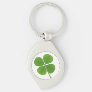GOEDE LUCK VIER LEAF CLOVER SLEUTELHANGER