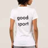 Goede mama, Goede Sport T-shirt (Achterkant)