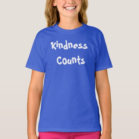 Goede manieren, Kidness Counts T-shirt (Voorkant)