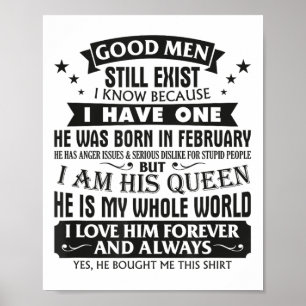 Goede Mannen bestaan nog steeds Ik weet dat ik er  Poster