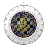 Goede Mannen beter maken Dartbord (Voorkant)