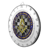 Goede Mannen beter maken Dartbord (Voorkant Rechts)