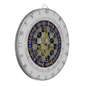 Goede Mannen beter maken Dartbord (Voorkant Links)