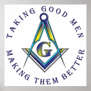 Goede Mannen nemen Poster