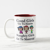 Goede meisjes gaan naar de Mok van Heaven Naughty  (Links)