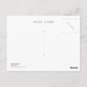 Goede meisjes gedragen zich  slecht advies briefkaart (Achterkant)