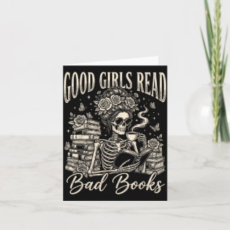 Goede Meisjes Lezen Slecht Boeken Funny Smut Lezer Kaart