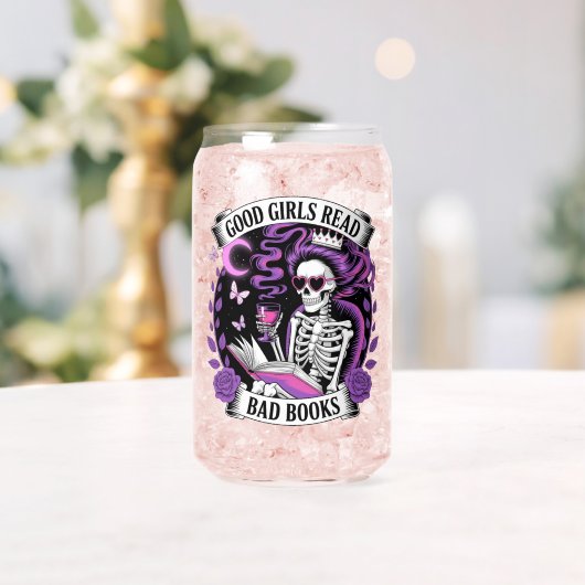 Goede meisjes lezen slechte boeken blikvorm glas (Insitu (Huwelijk))