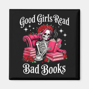 Goede meisjes lezen slechte boeken grappige lezer magneet