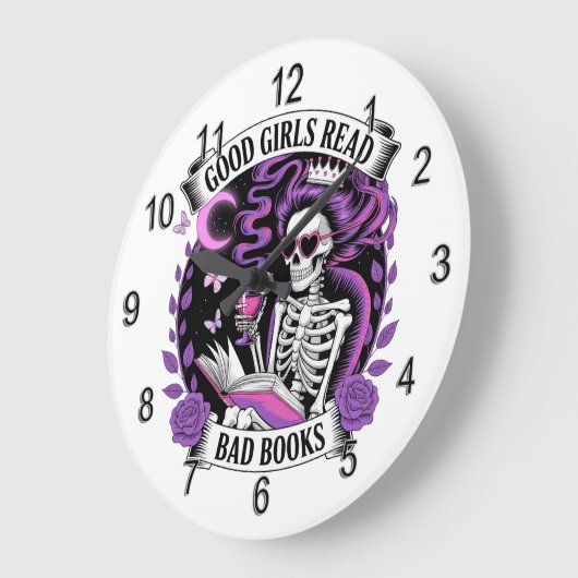 Goede meisjes lezen slechte boeken grote klok (Hoek)