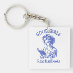 Goede Meisjes Lezen Slechte Boeken -  Stijl Boek L Sleutelhanger