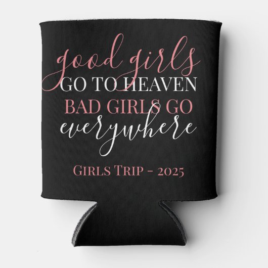 Goede meisjes/Slechte meisjes Blikjeskoeler (Voorkant)