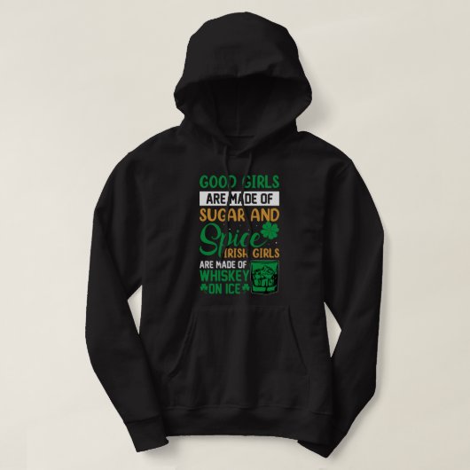 Goede meisjes zijn gemaakt van suiker en specerije hoodie (Design voorkant)