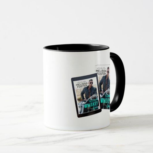 Goede meisjes zitten in witte Mok met witte whisky (Voorkant rechts)