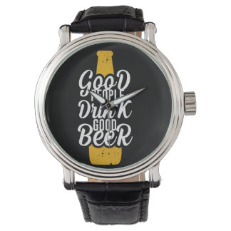 goede mensen drink goed bier horloge