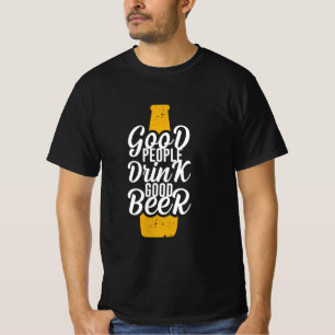 Goede mensen Drink Good Beer T-shirt