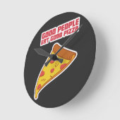 Goede mensen eten goed Pizza Ronde Klok (Hoek)