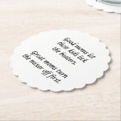 Goede moeders Grote moeders Kartonnen Onderzetters (Gekanteld)