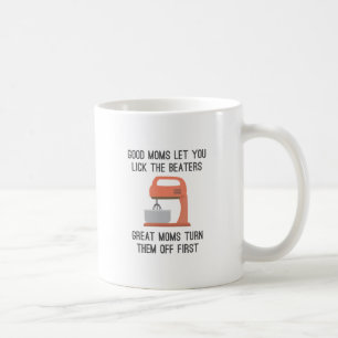 Goede moeders laten je de kloppers likken koffiemok