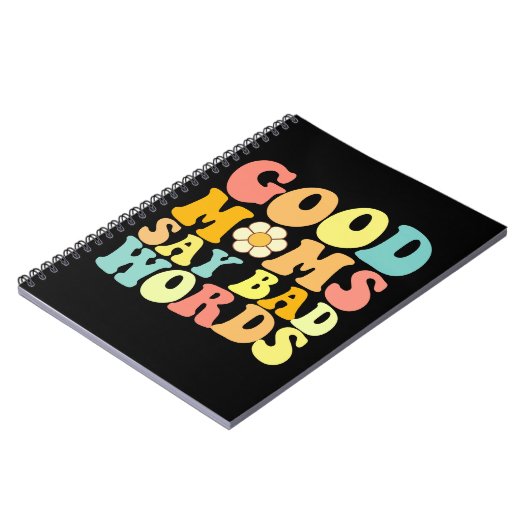 Goede moeders zeggen slechte woorden Groovy Moeder Notitieboek (Linkerzijde)